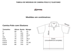 Camisa Polo C/ Elastano